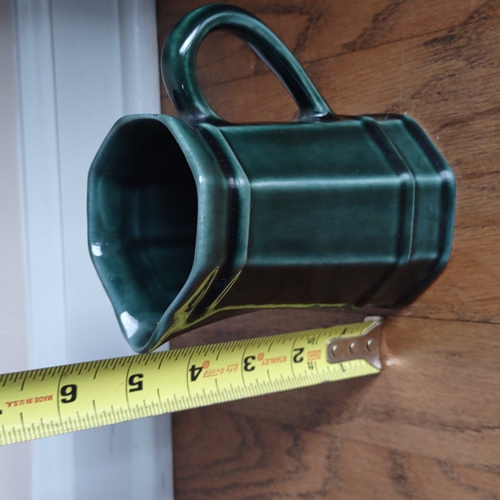 Vintage Pfaltzgraff Heritage Williamsburg Blue Green Cream and Sugar Set - Picture 8 of 8